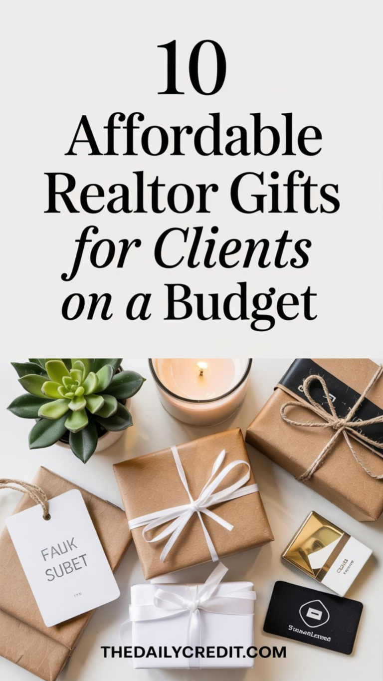 10 Affordable Realtor Gifts for Clients on a Budget