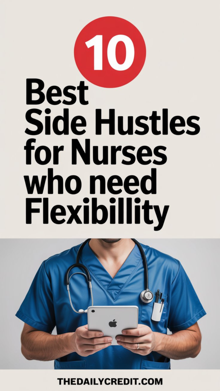 10 Best Side Hustles for Nurses Who Need Flexibility