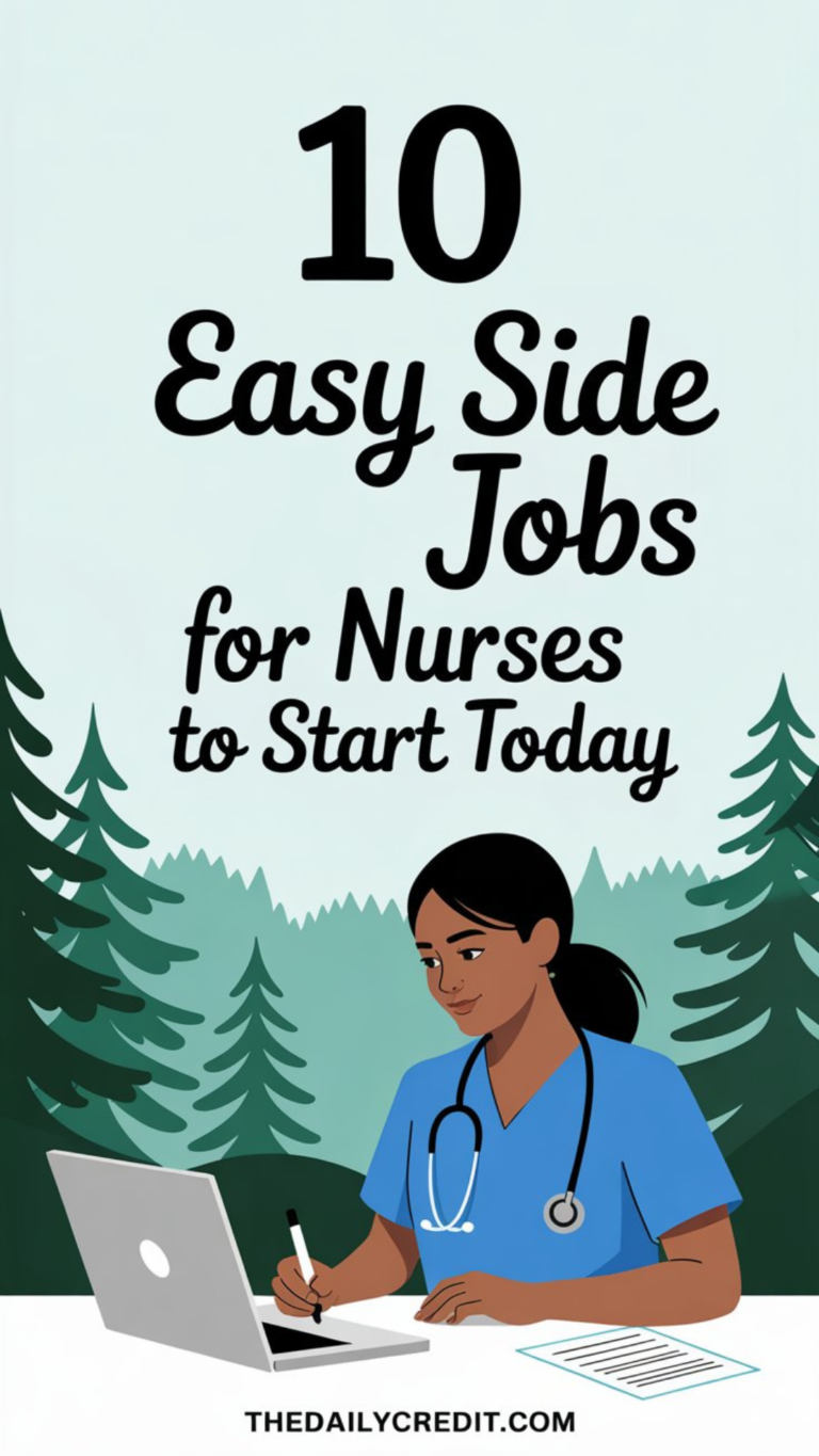 10 Easy Side Jobs for Nurses to Start Today