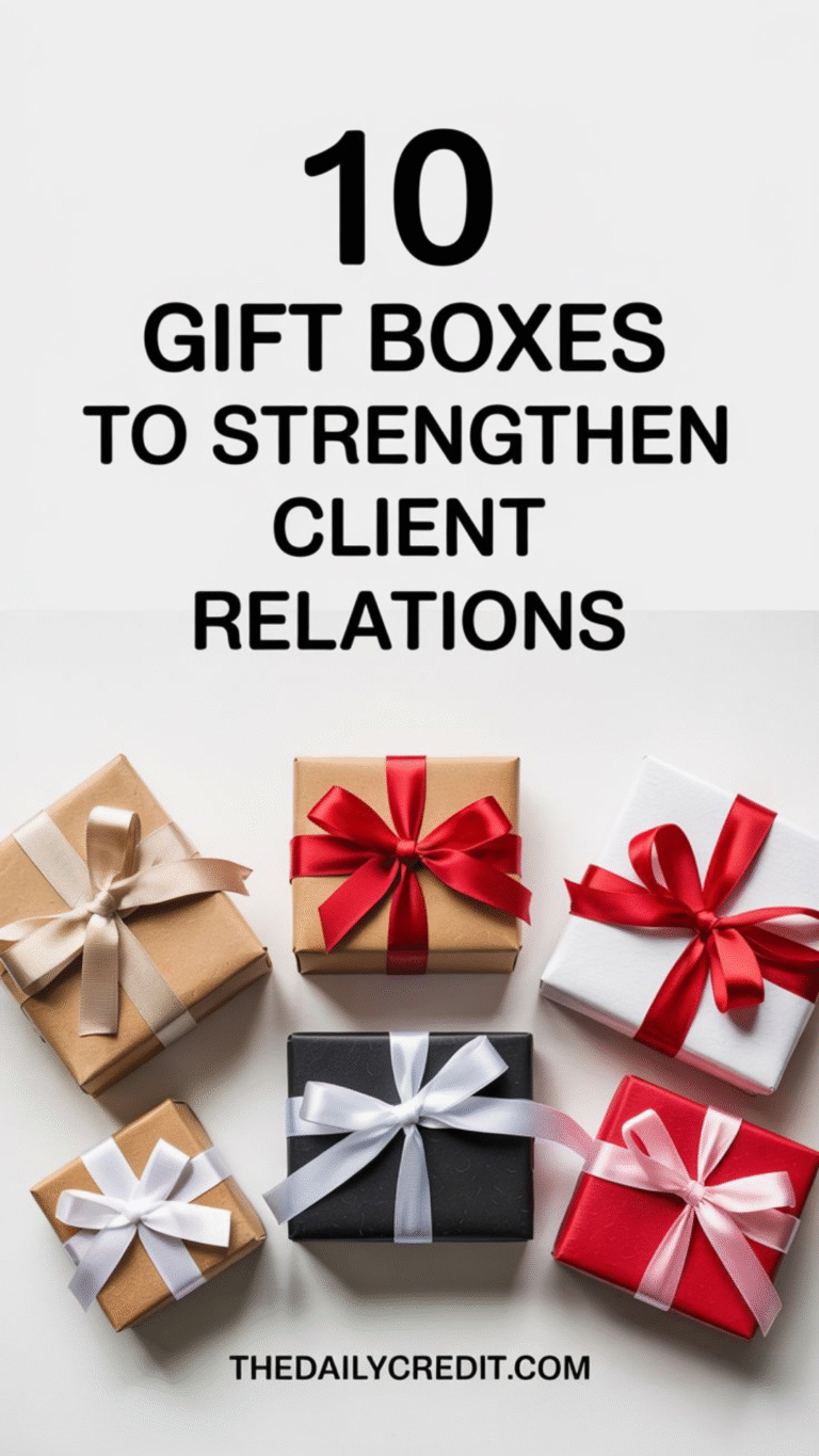 10 Gift Boxes to Strengthen Client Relations 10 Gift Boxes to Strengthen Client Relations