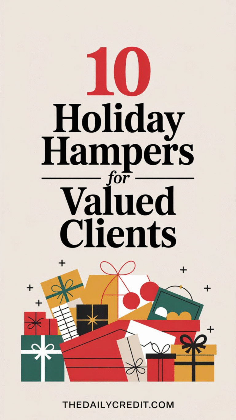 10 Holiday Hampers for Valued Clients