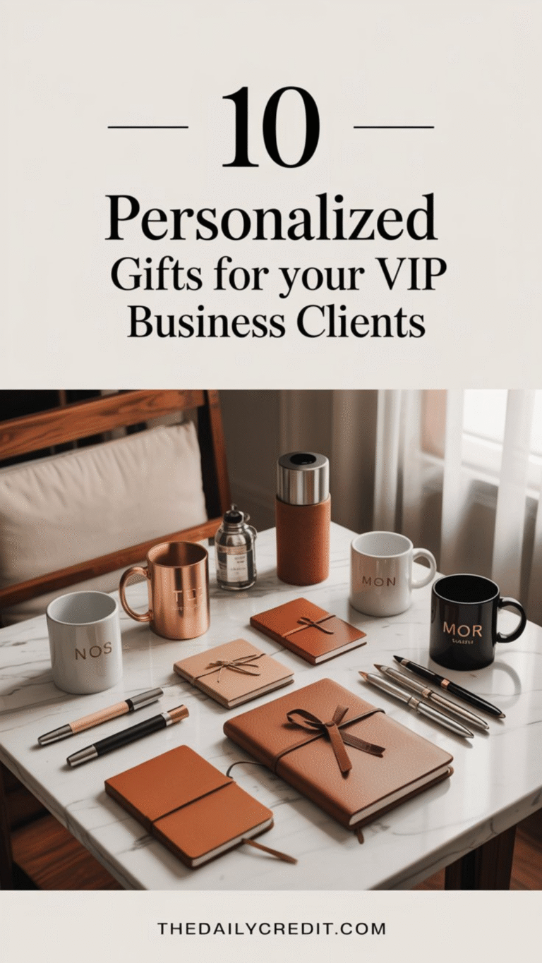 10 Personalized Gifts for Your VIP Business Clients