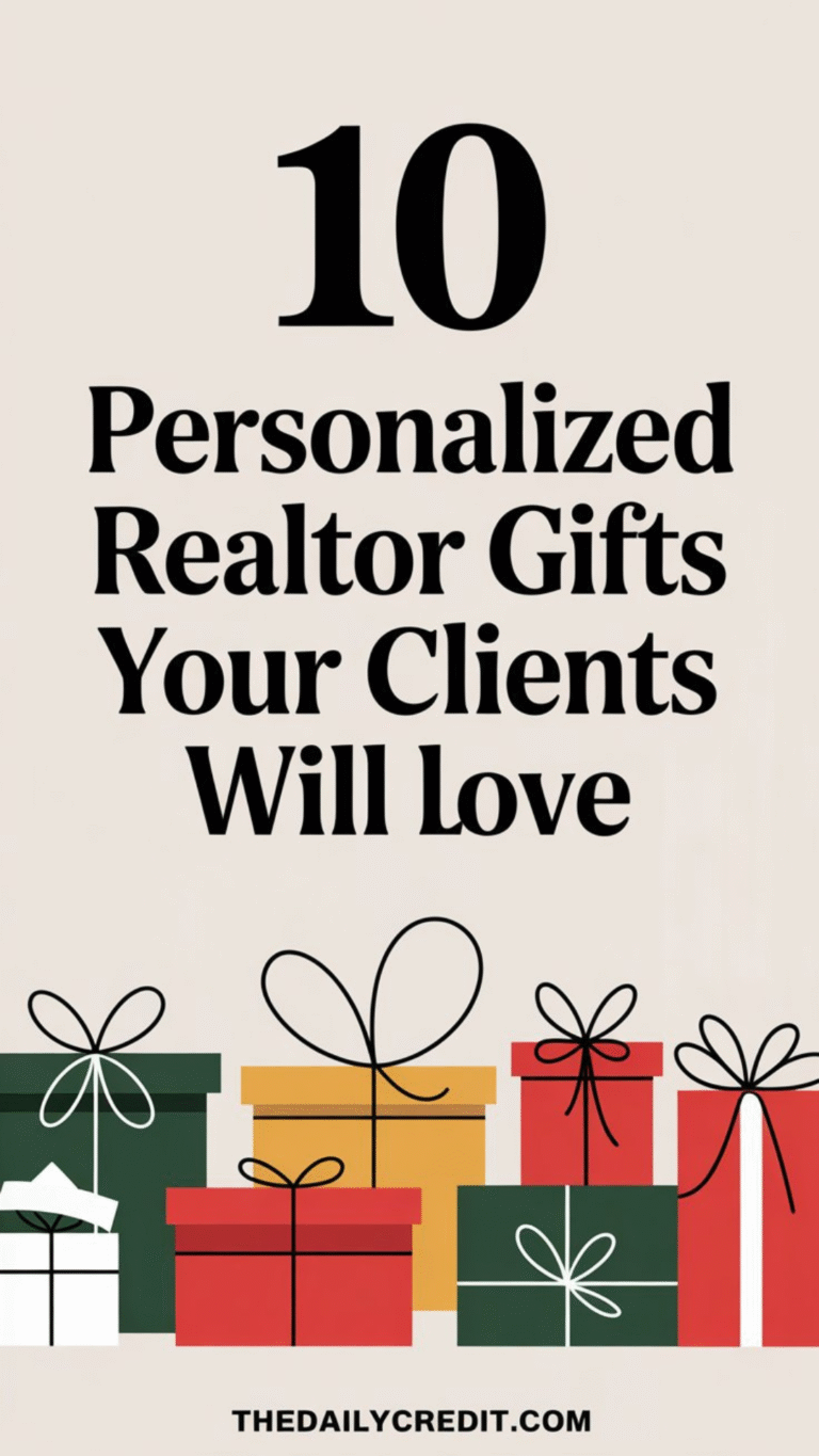 10 Personalized Realtor Gifts Your Clients Will Love
