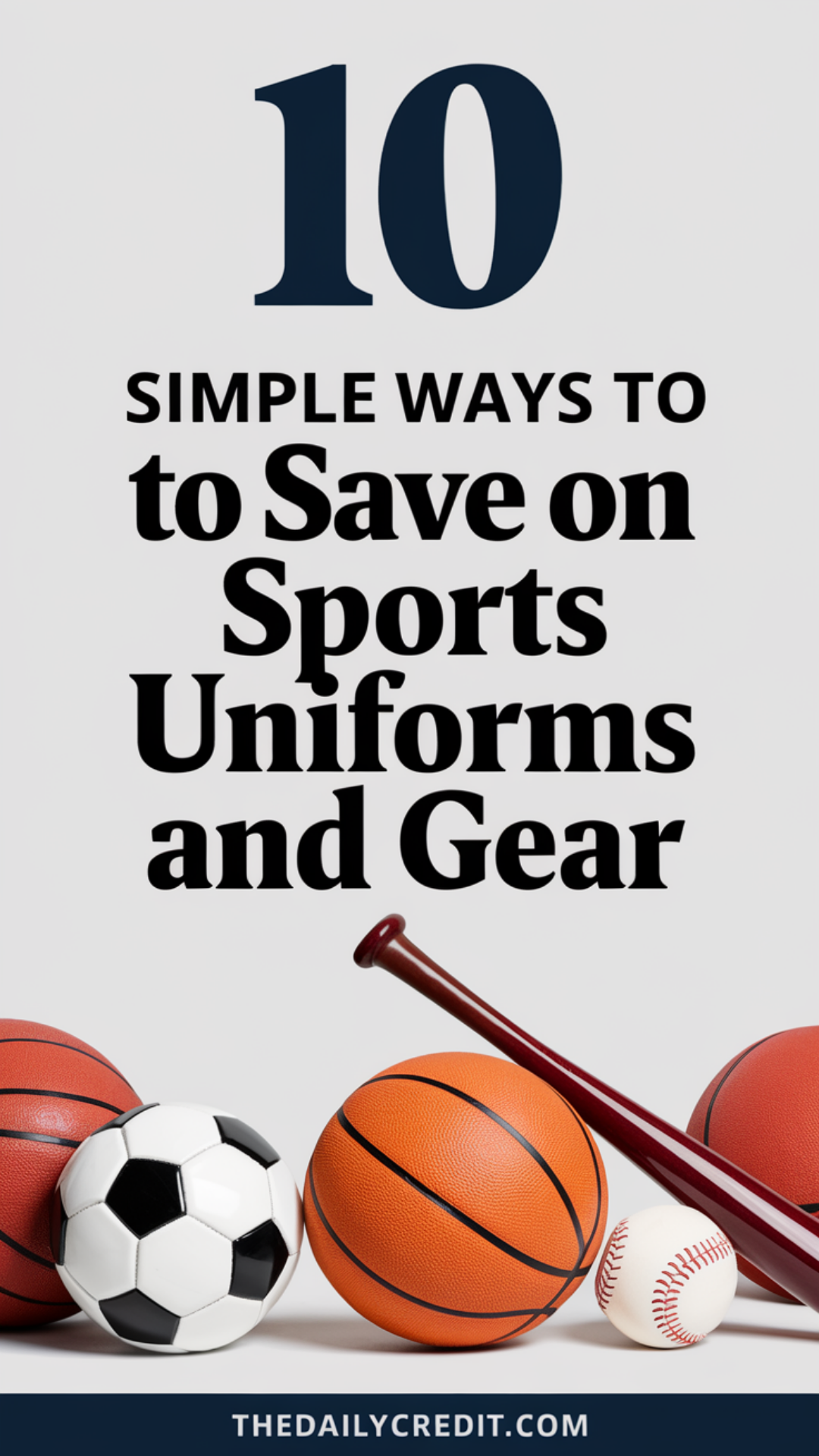 10 Simple Ways to Save on Sports Uniforms and Gear