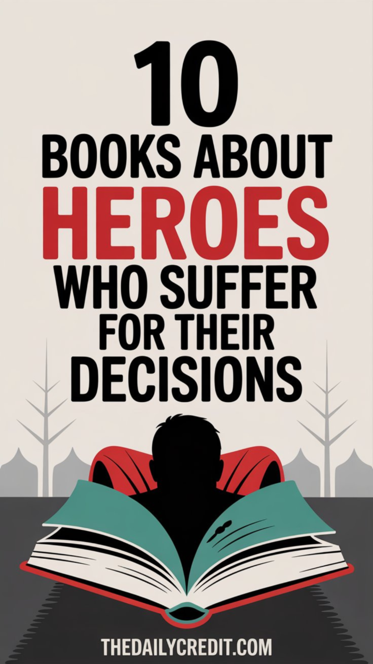 10 books about a world where magic is outlawed by technological powers 10 books about heroes who suffer for their decisions