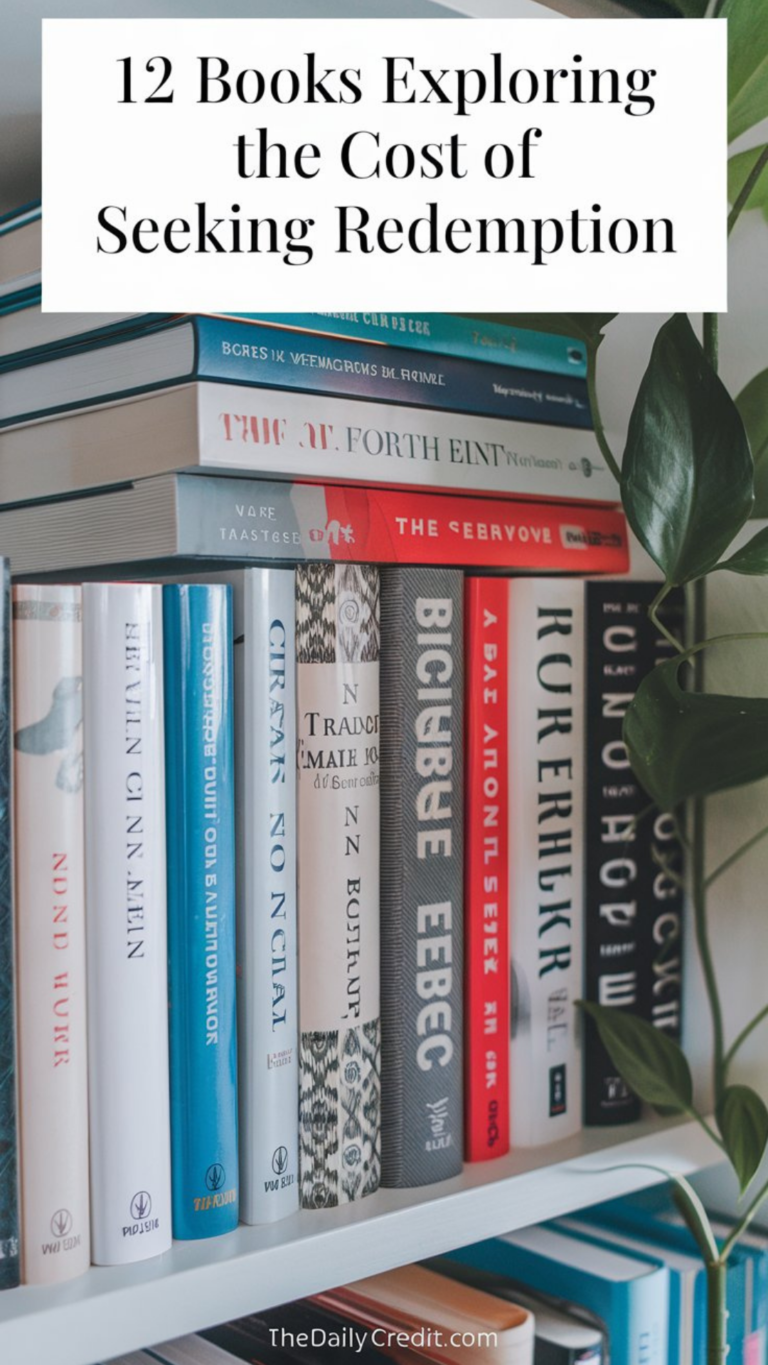 12 books exploring the cost of seeking redemption