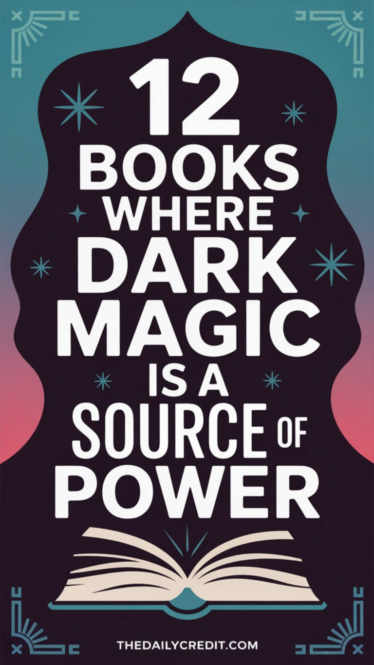 12 books where dark magic is a source of power