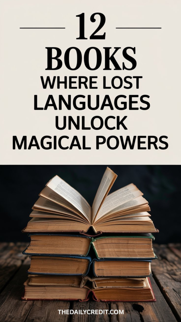 12 books where lost languages unlock magical powers