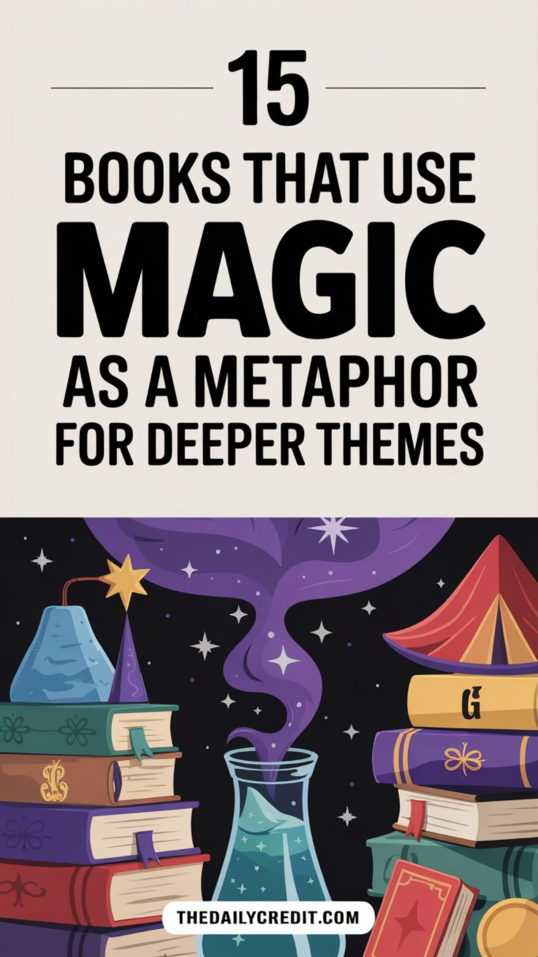 15 books that use magic as a metaphor for deeper themes