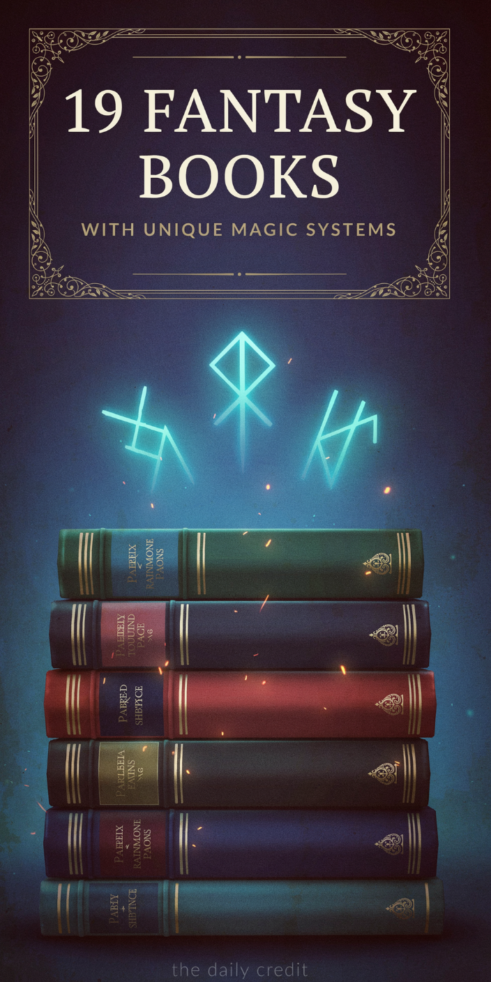 11 Fantasy Books With Unique Magic Systems 11 Fantasy Books With Unique Magic Systems