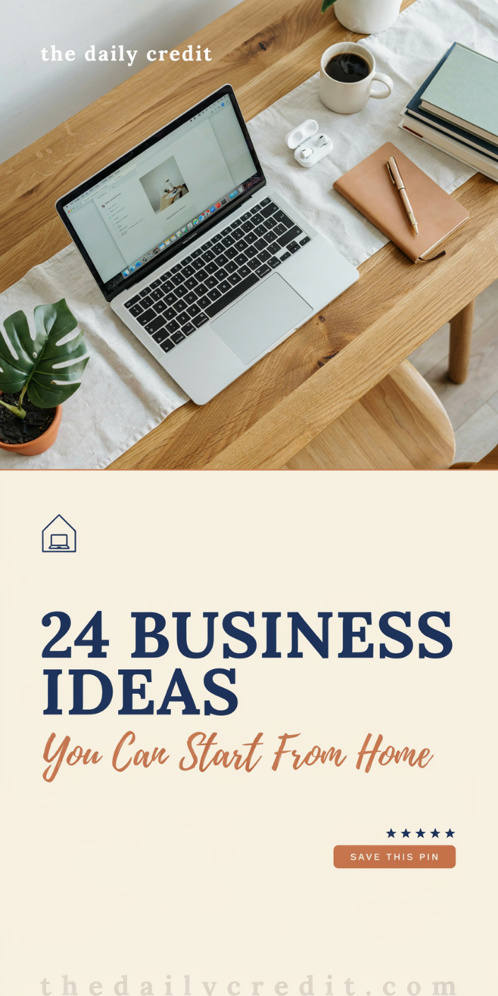 24 Business Ideas You Can Start From Home