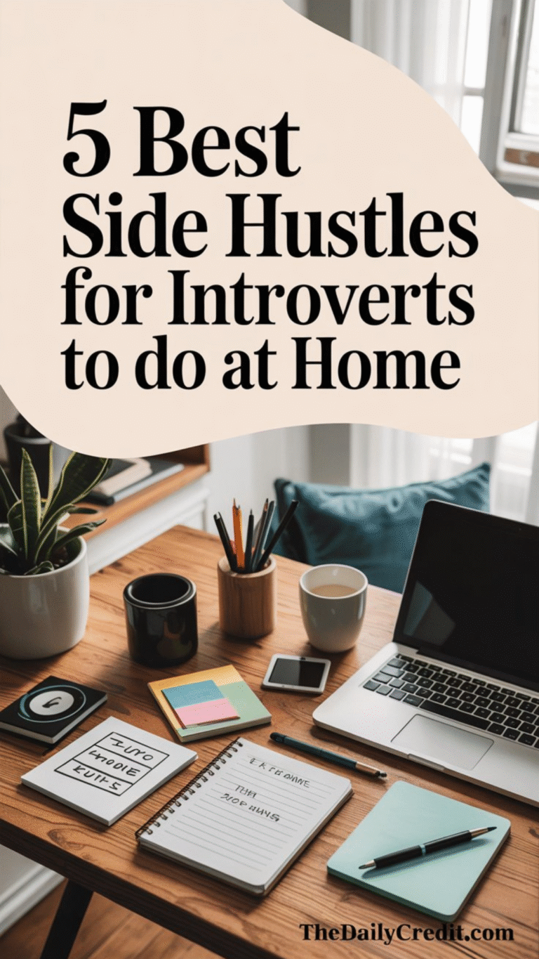 5 Best Side Hustles for Introverts to Do at Home 5 Best Side Hustles for Introverts to Do at Home