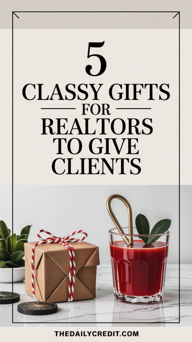 5 Classy Gifts for Realtors to Give Clients