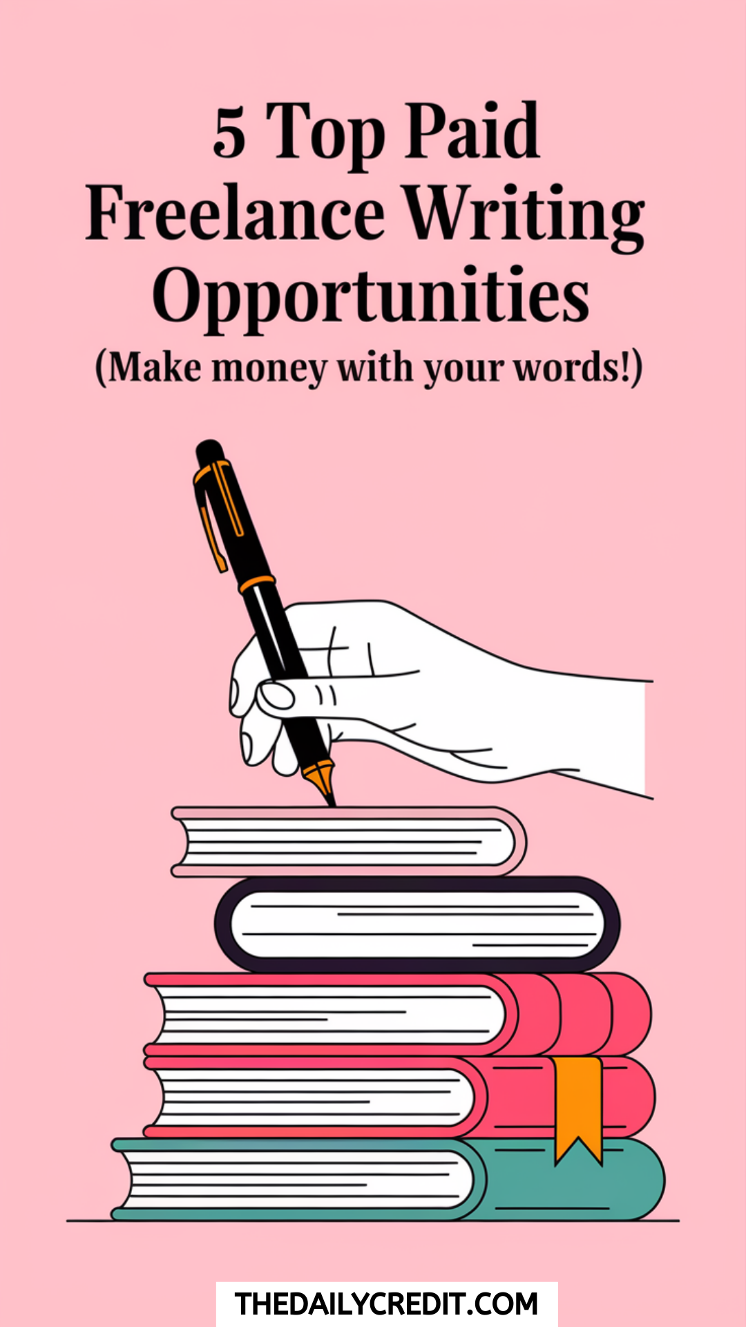 5 Top Paid Freelance Writing Opportunities (Make Money with Your Words!) 5 Top Paid Freelance Writing Opportunities (Make Money with Your Words!)
