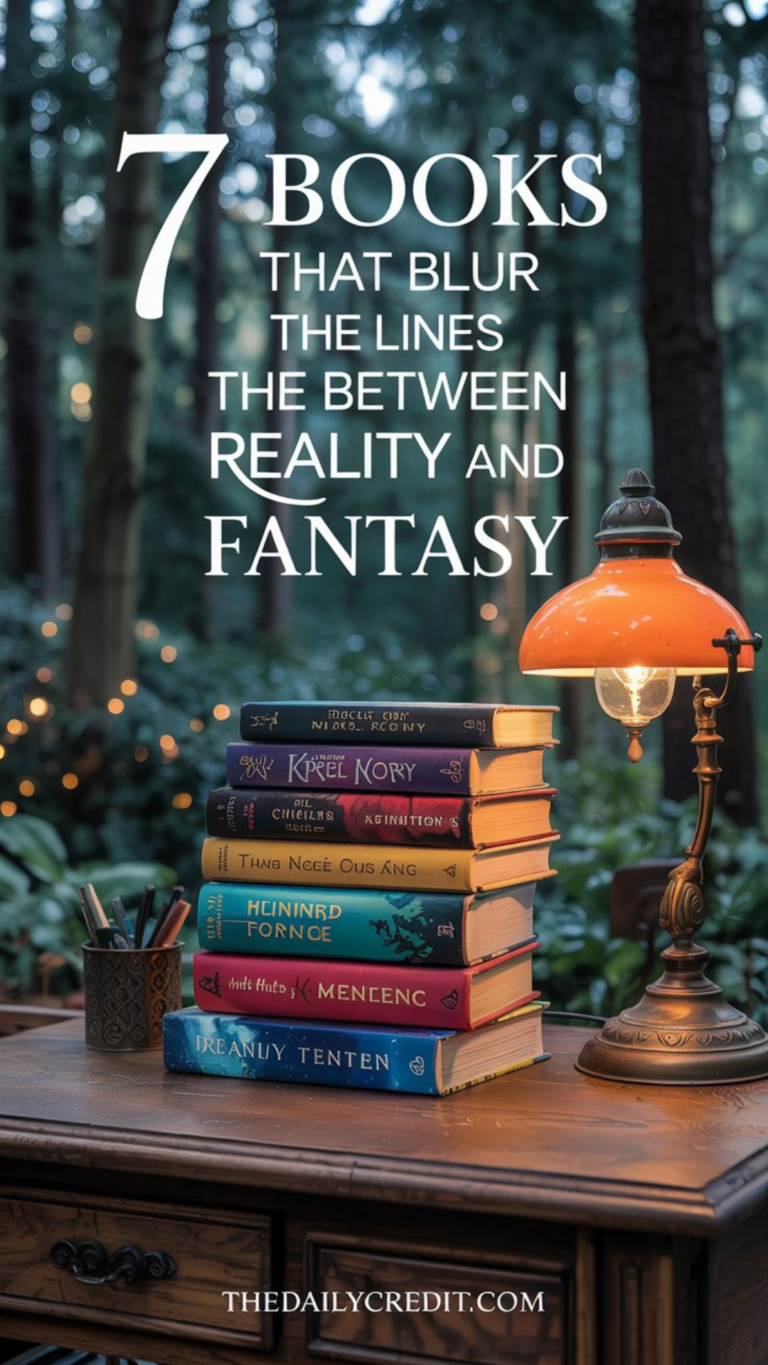 7 books that blur the lines between reality and fantasy
