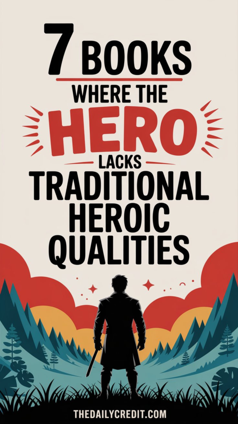 7 books where the hero lacks traditional heroic qualities