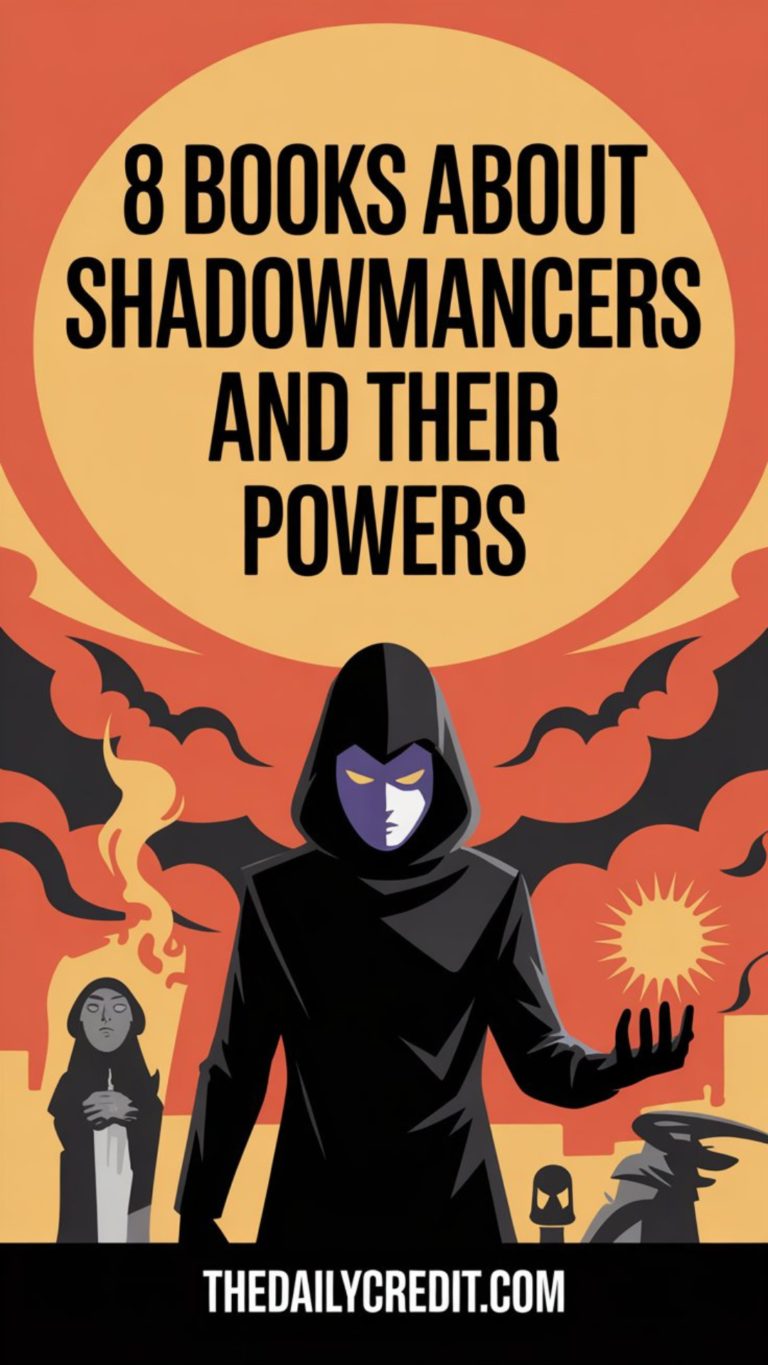 8 books about shadowmancers and their powers