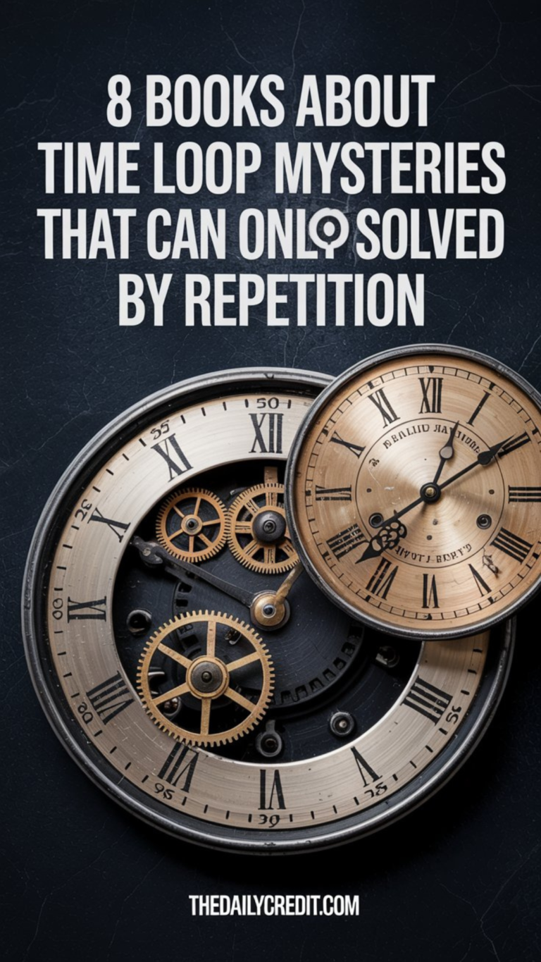 8 books about time loop mysteries that can only be solved by repetition 8 books about time loop mysteries that can only be solved by repetition