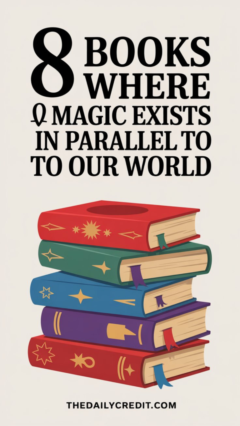 8 books where magic exists in parallel to our world