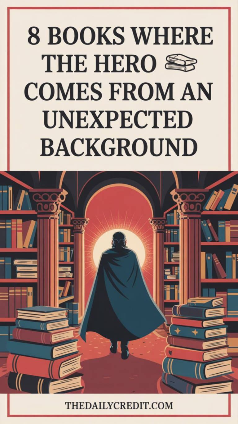 8 books where the hero comes from an unexpected background