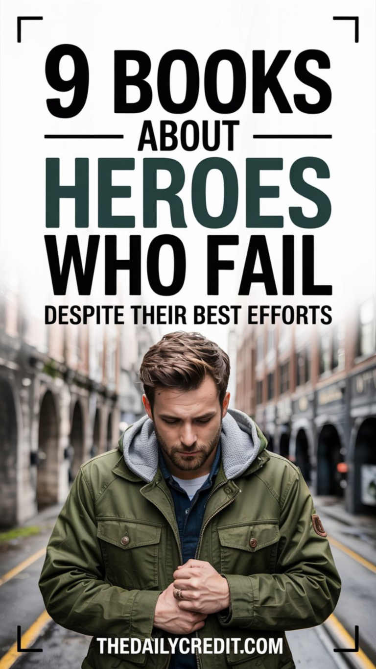 9 books about characters inventing new magical technologies 9 books about heroes who fail despite their best efforts