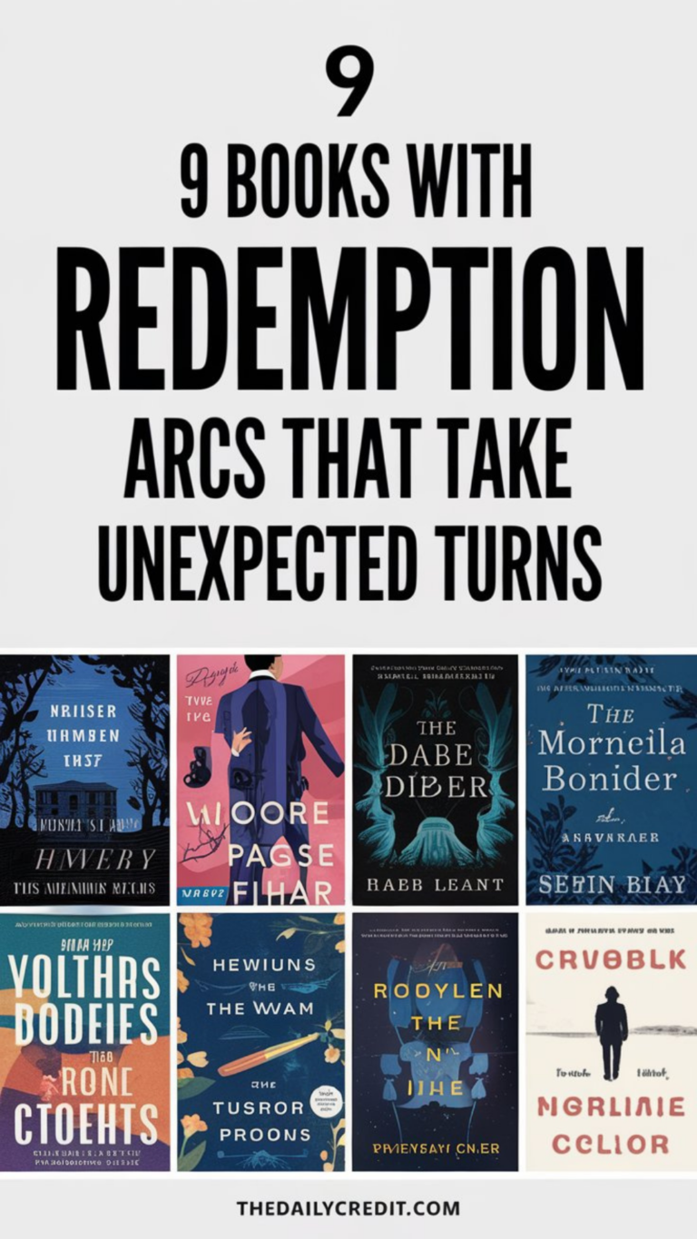 9 books with redemption arcs that take unexpected turns 9 books with redemption arcs that take unexpected turns