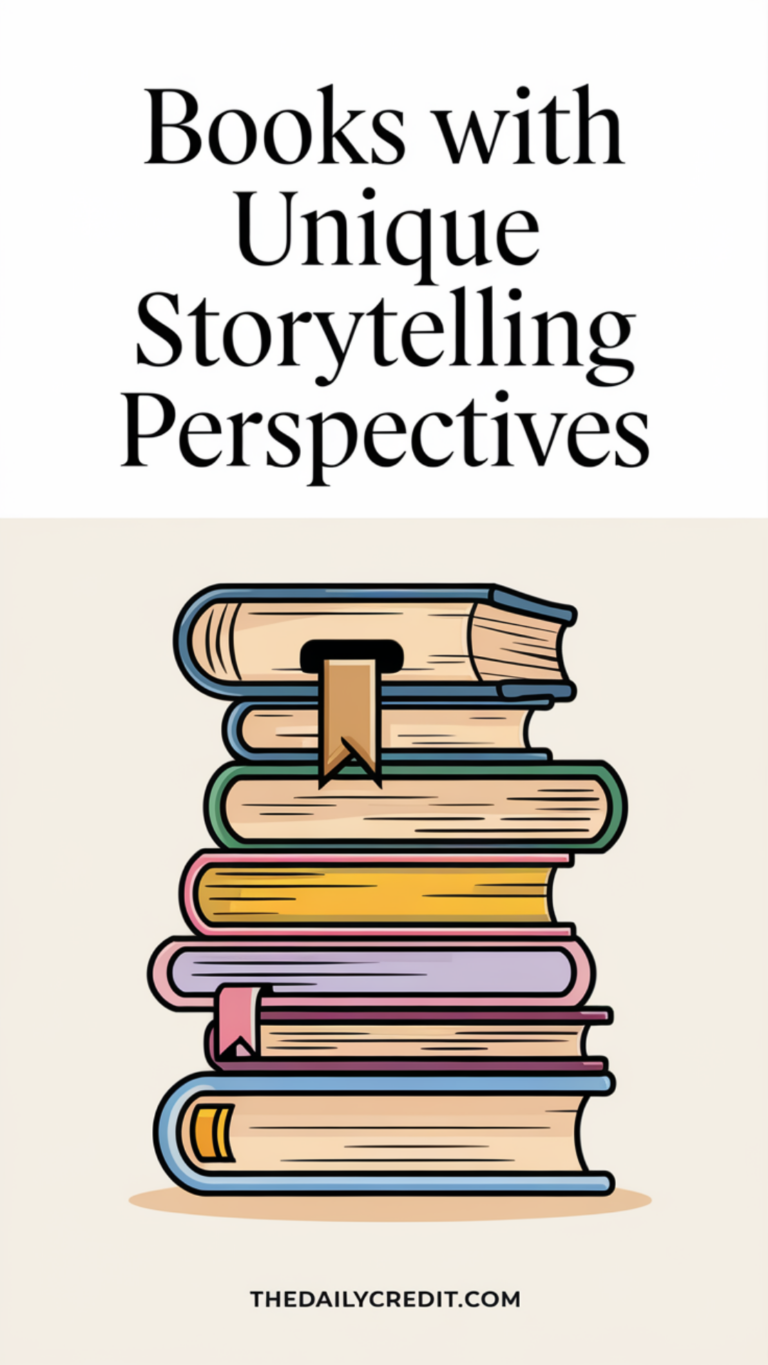 Books with Unique Storytelling Perspectives