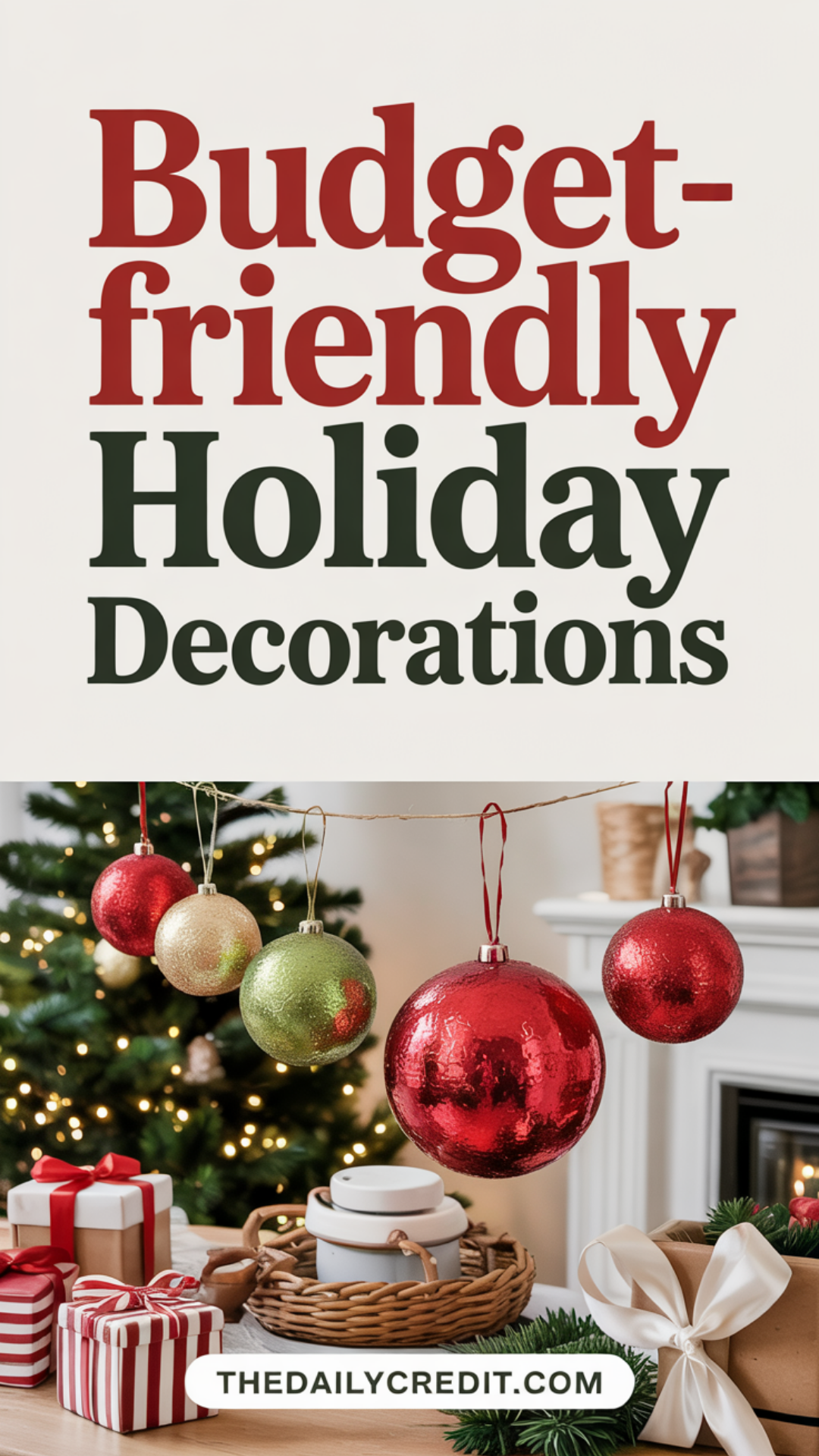 Budget-friendly holiday decorations Budget-friendly holiday decorations