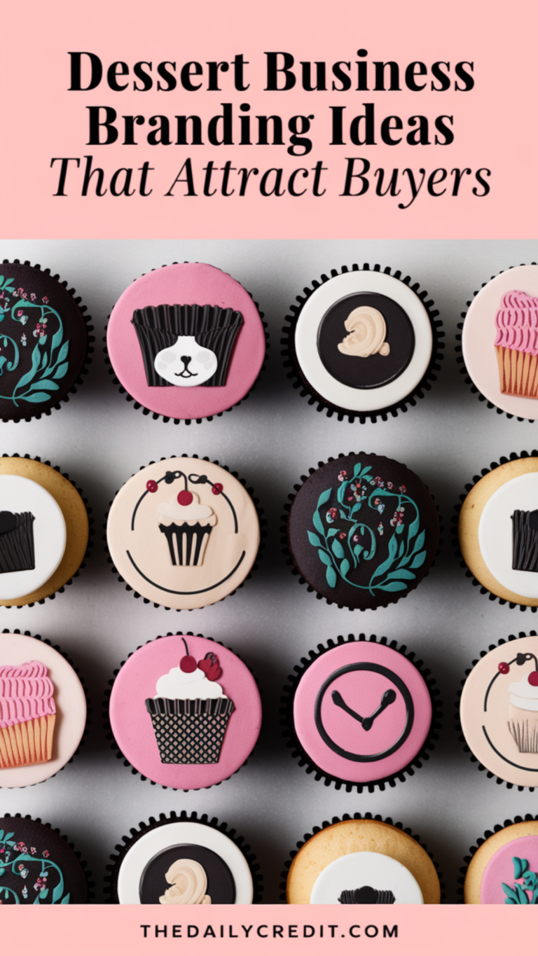 Dessert Business Branding Ideas That Attract Buyers