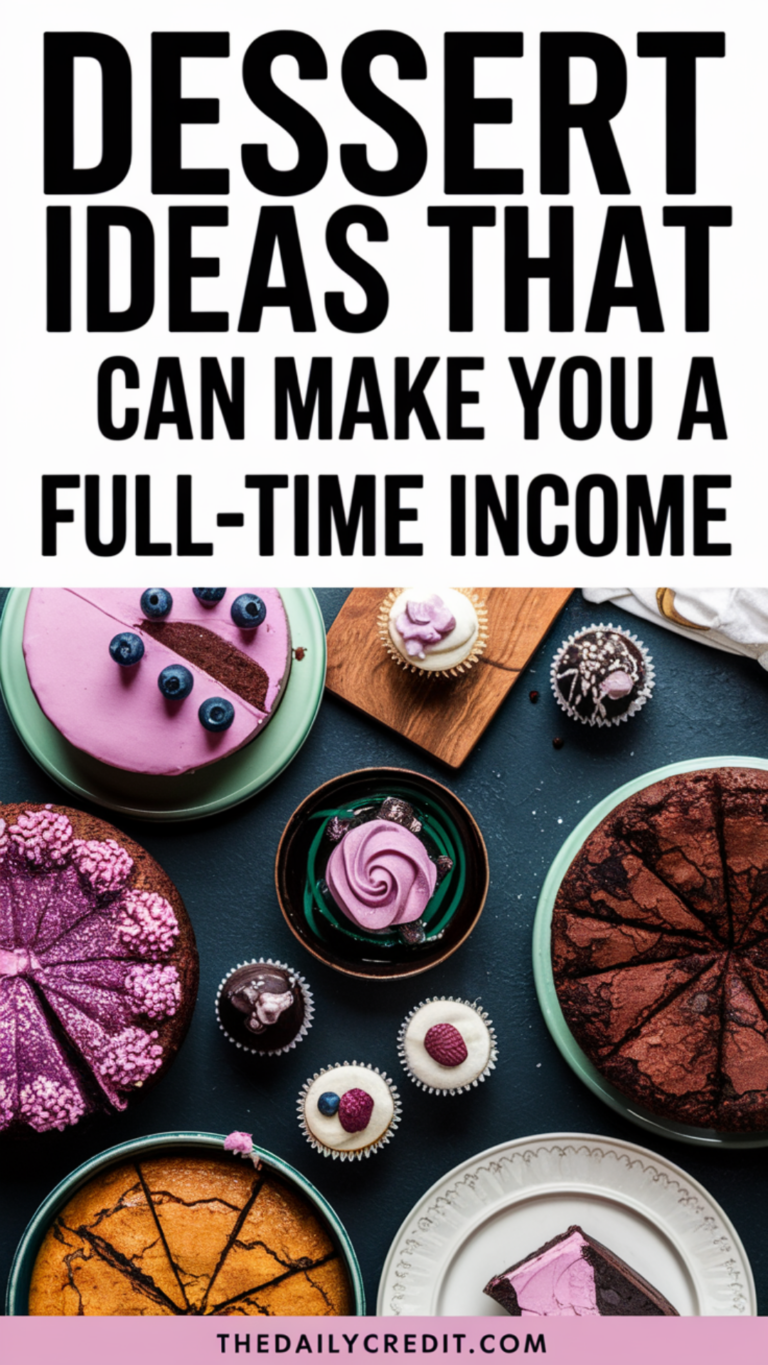 Dessert Ideas That Can Make You a Full-Time Income