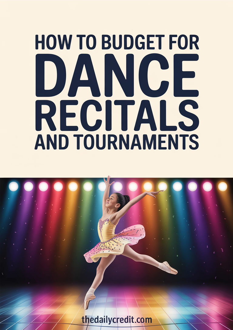 How to Budget for Dance Recitals and Tournaments How to Budget for Dance Recitals and Tournaments