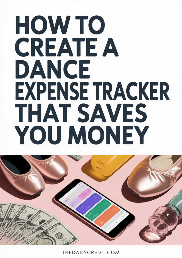 How to Create a Dance Expense Tracker That Saves You Money