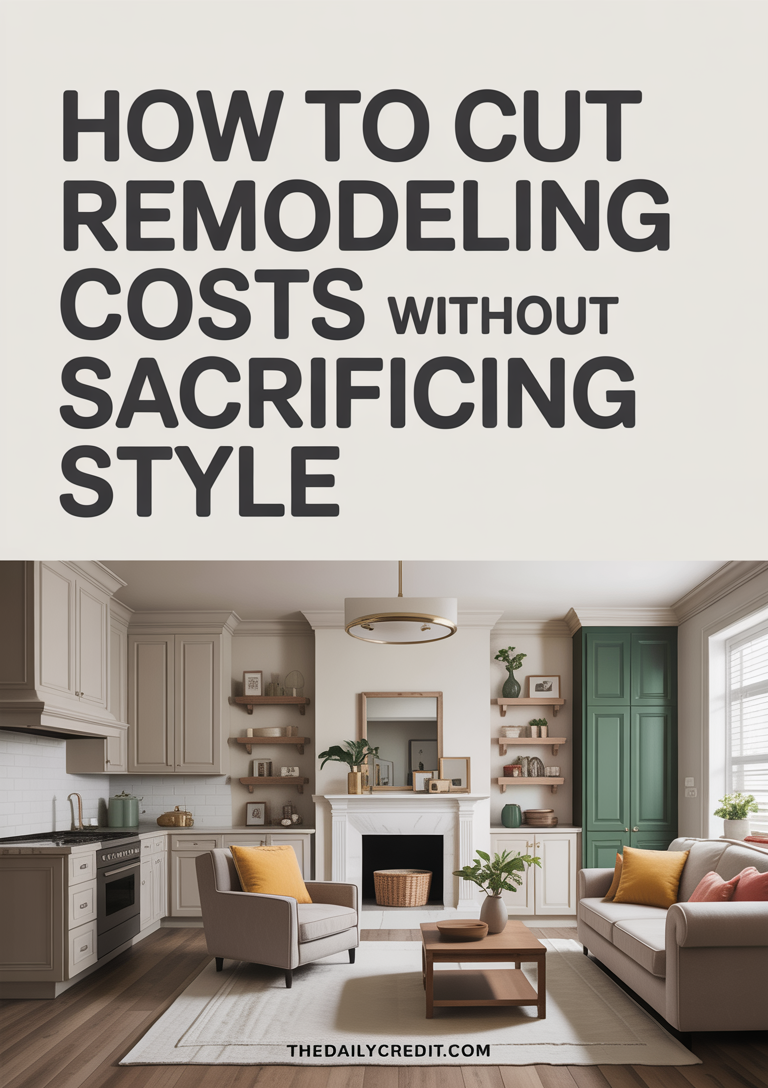 How to Cut Remodeling Costs Without Sacrificing Style How to Cut Remodeling Costs Without Sacrificing Style