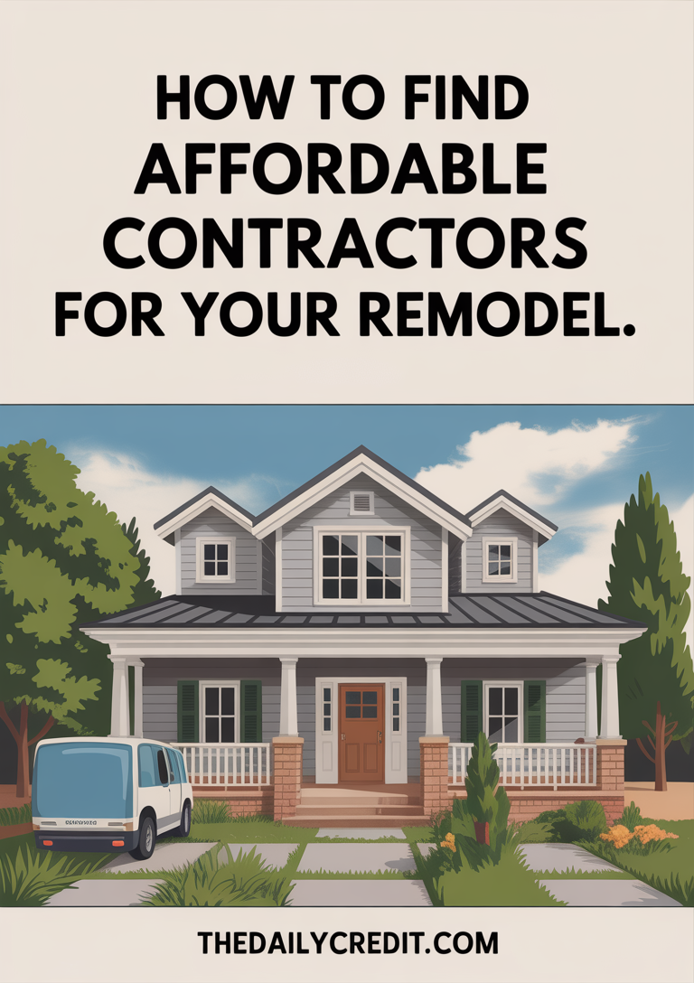 How to Find Affordable Contractors for Your Remodel How to Find Affordable Contractors for Your Remodel