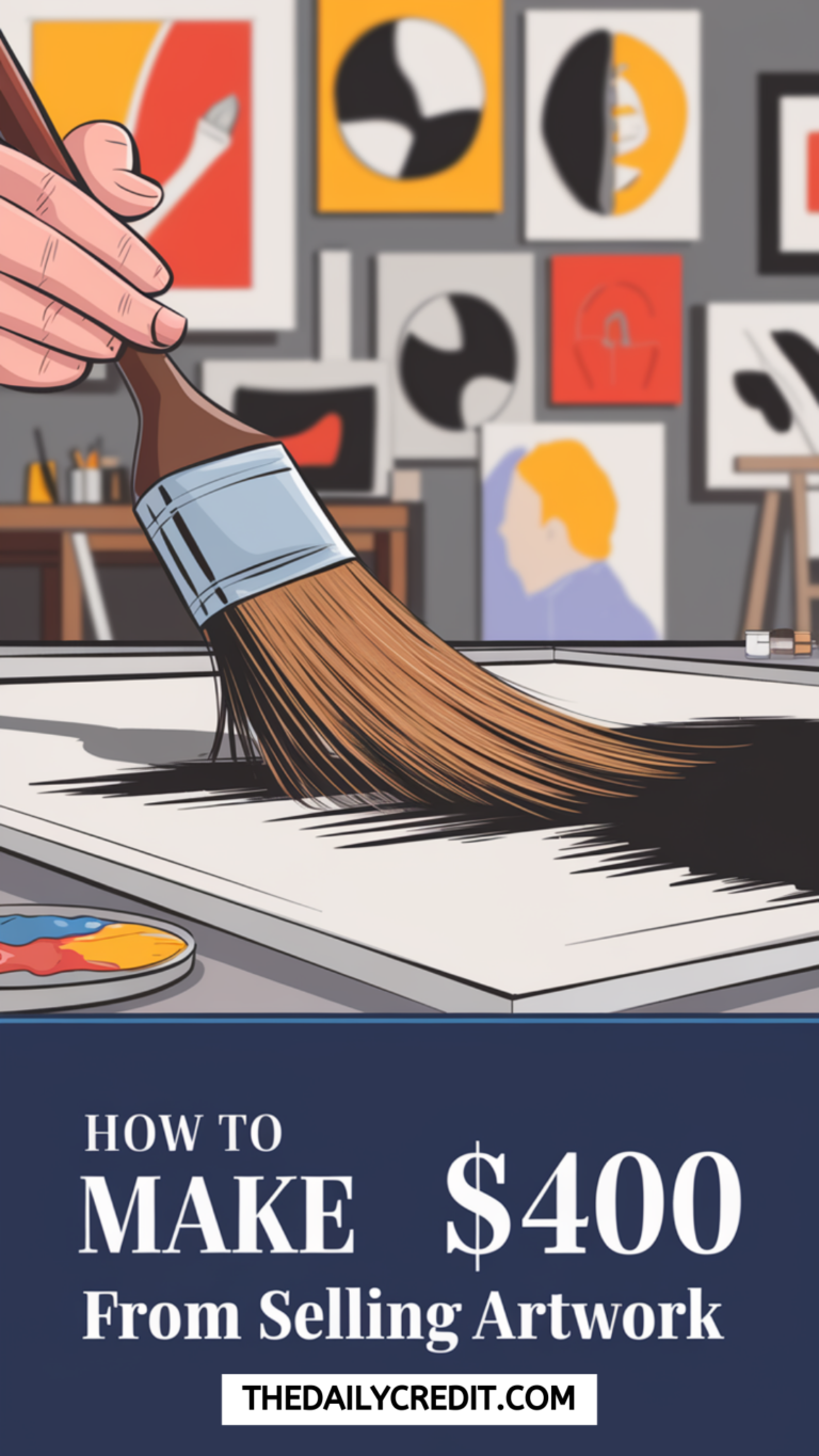 How to Make 400 from Selling Artwork