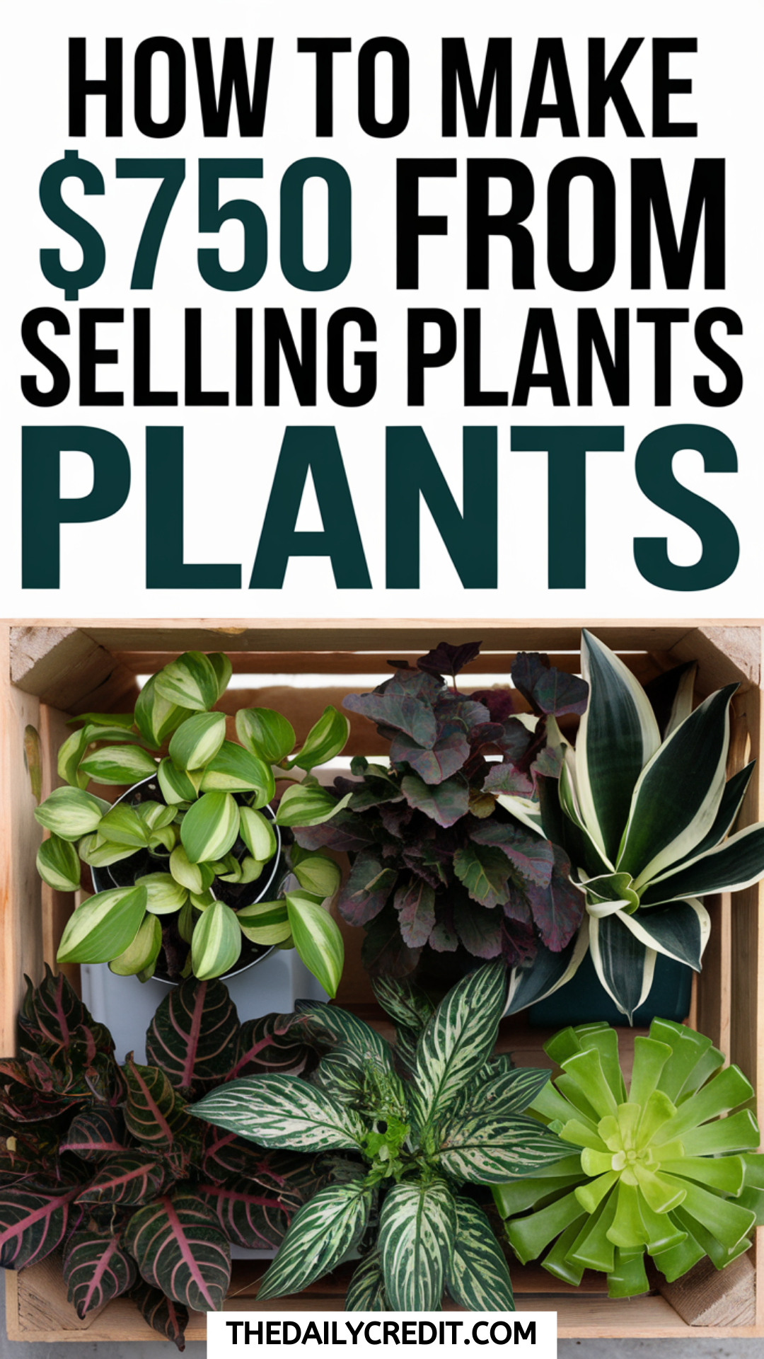 How to Make 750$ from Selling Plants